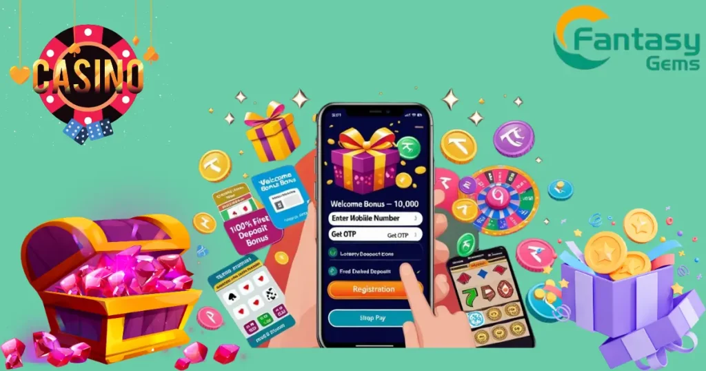 Fantasy Gems Game Bonus