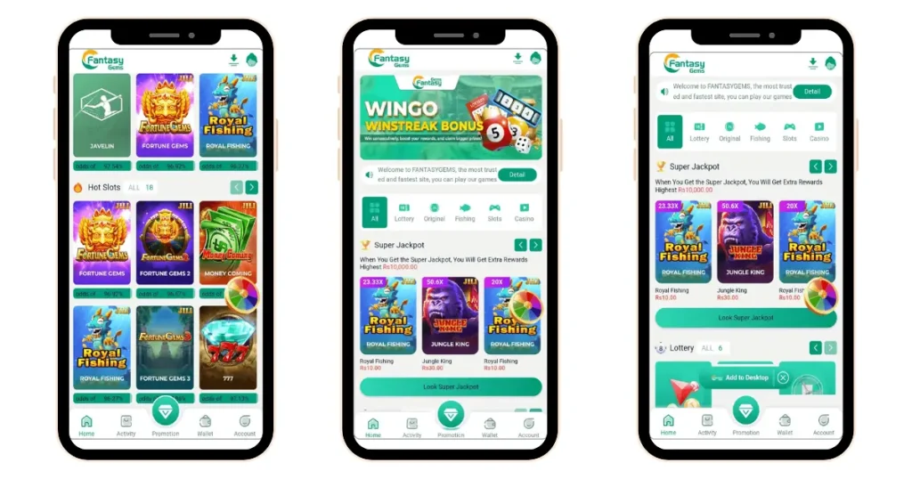 Fantasy Gems Games