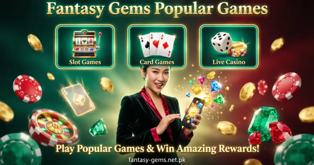 Fantasy Gems Popular Games